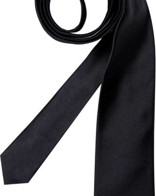 Karl Lagerfeld Seidenkrawatte schwarz