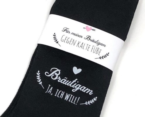 Braetigam Socken schwarz Weddingtree